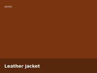 Leather jacket